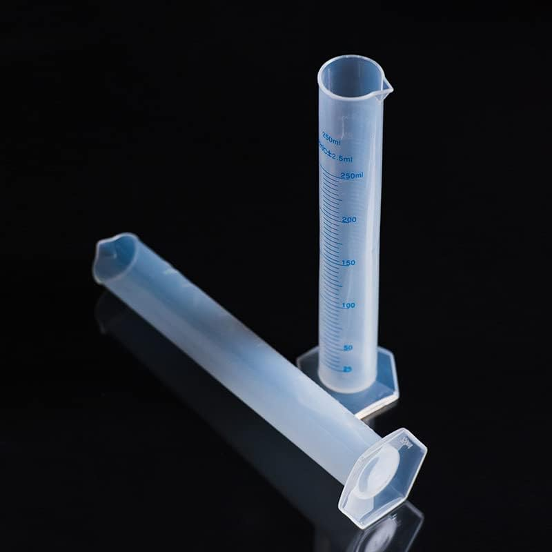 250Ml Measuring Cylinder with Clear Scale, Large Capacity for Experiment (250Ml) image number 1