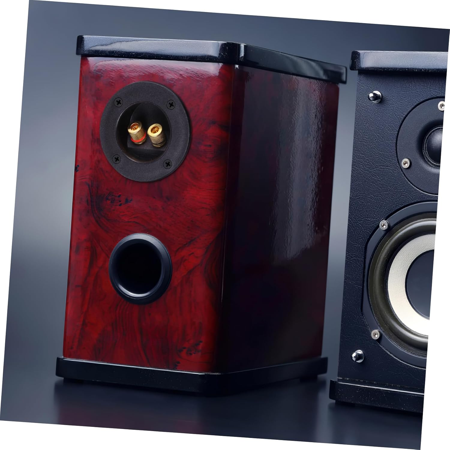 Angoily 5Pcs round Speaker Terminal Binding Post Copper Connectors for DIY Home Car Audio Subwoofer Speaker Wiring Hifi Sound System Installation image number 1