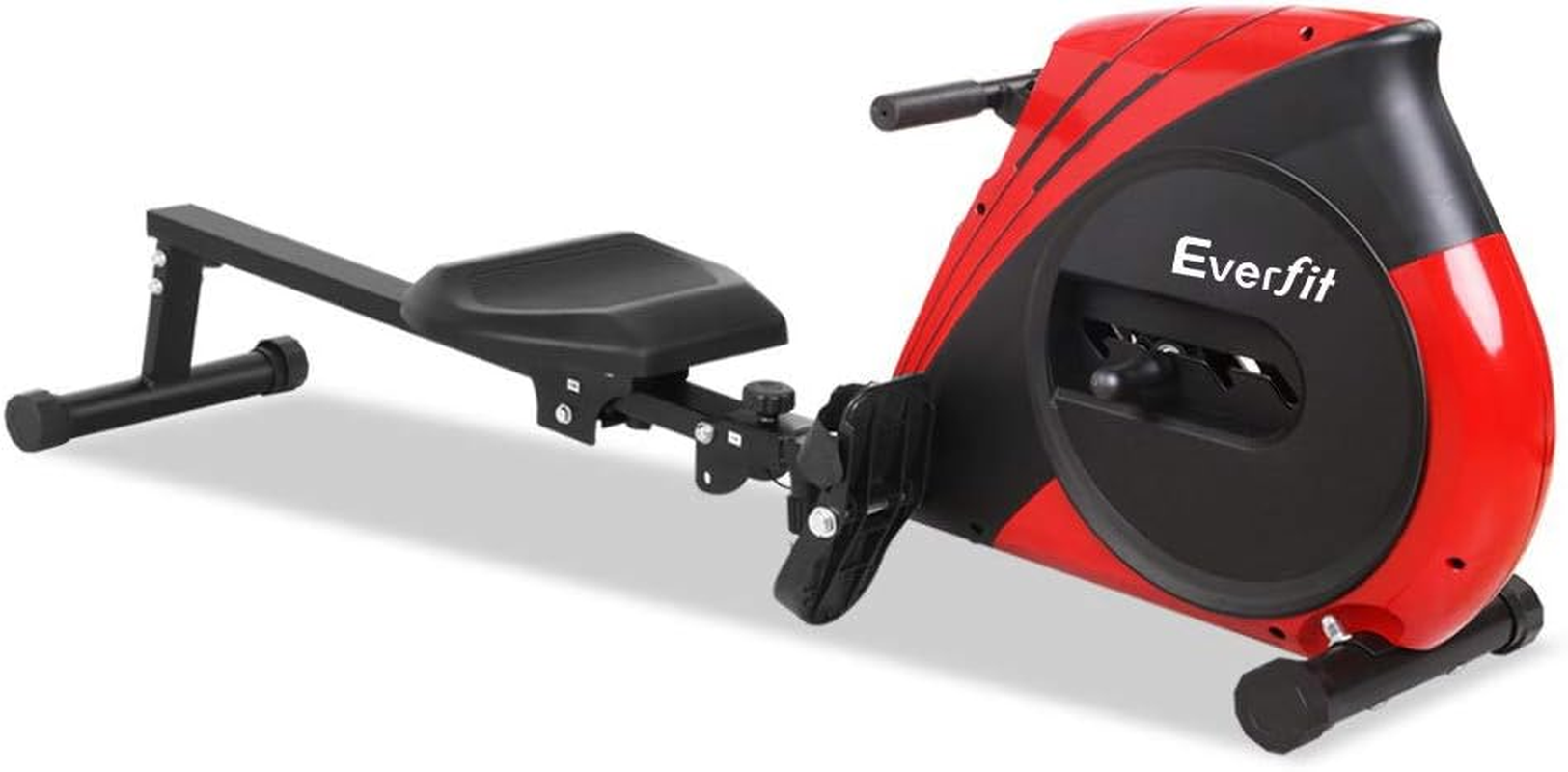 Everfit Rowing Machine Adjustable Elastic Rope System Rower 4-Level Resistance 150Kg Capacity LCD Monitor Moveable & Foldable Home Gym Workout Indoor Rowing Exericise 90Cm-Long Row image number 2