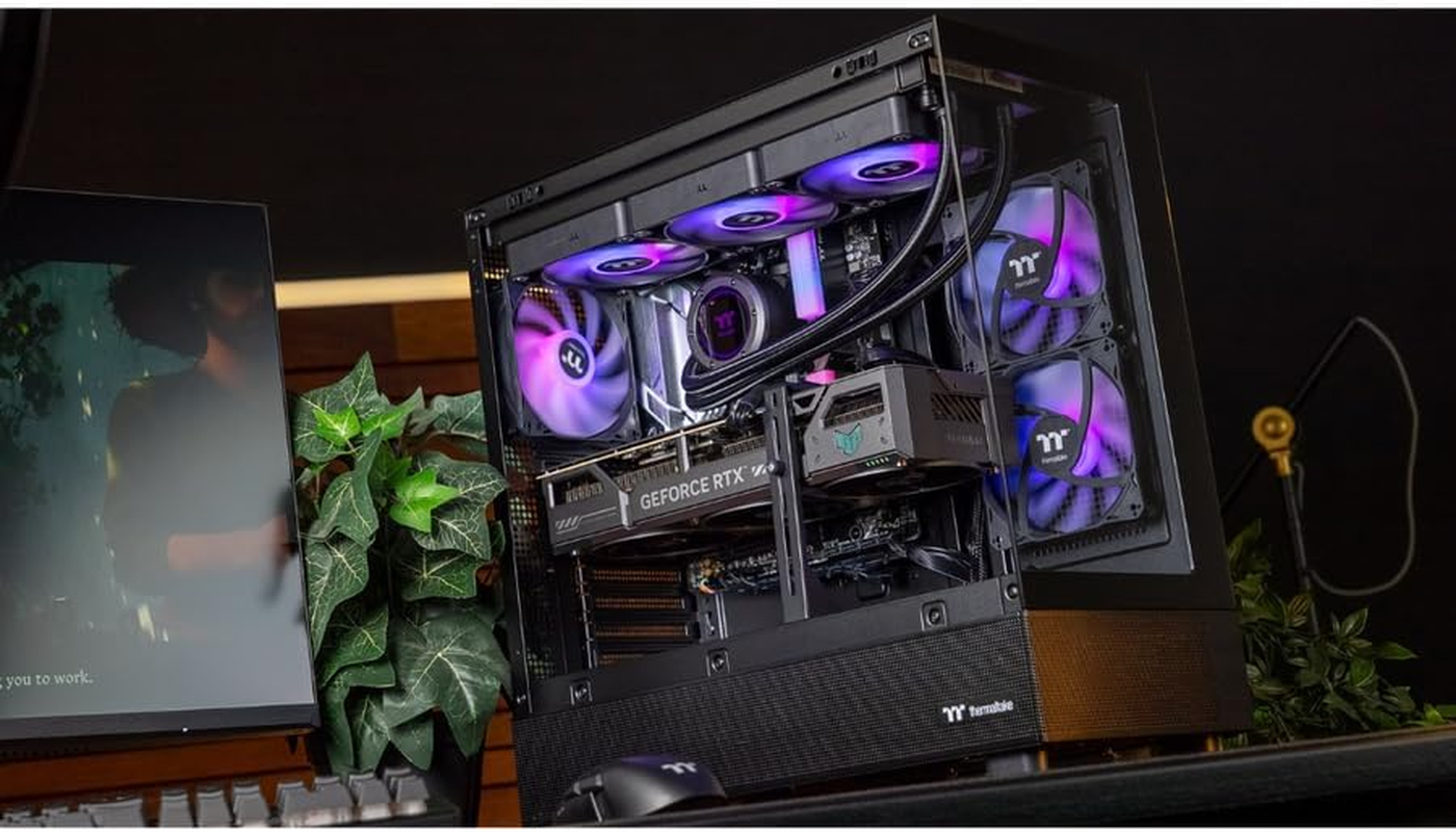 Thermaltake Gaming System Horizon PRO V2 - Intel 14600KF/ RTX 5070/ B760 Wifi/ 32GB Ram/View 270 ARGB, CA-4Q1-00D1WA-A3 image number 2