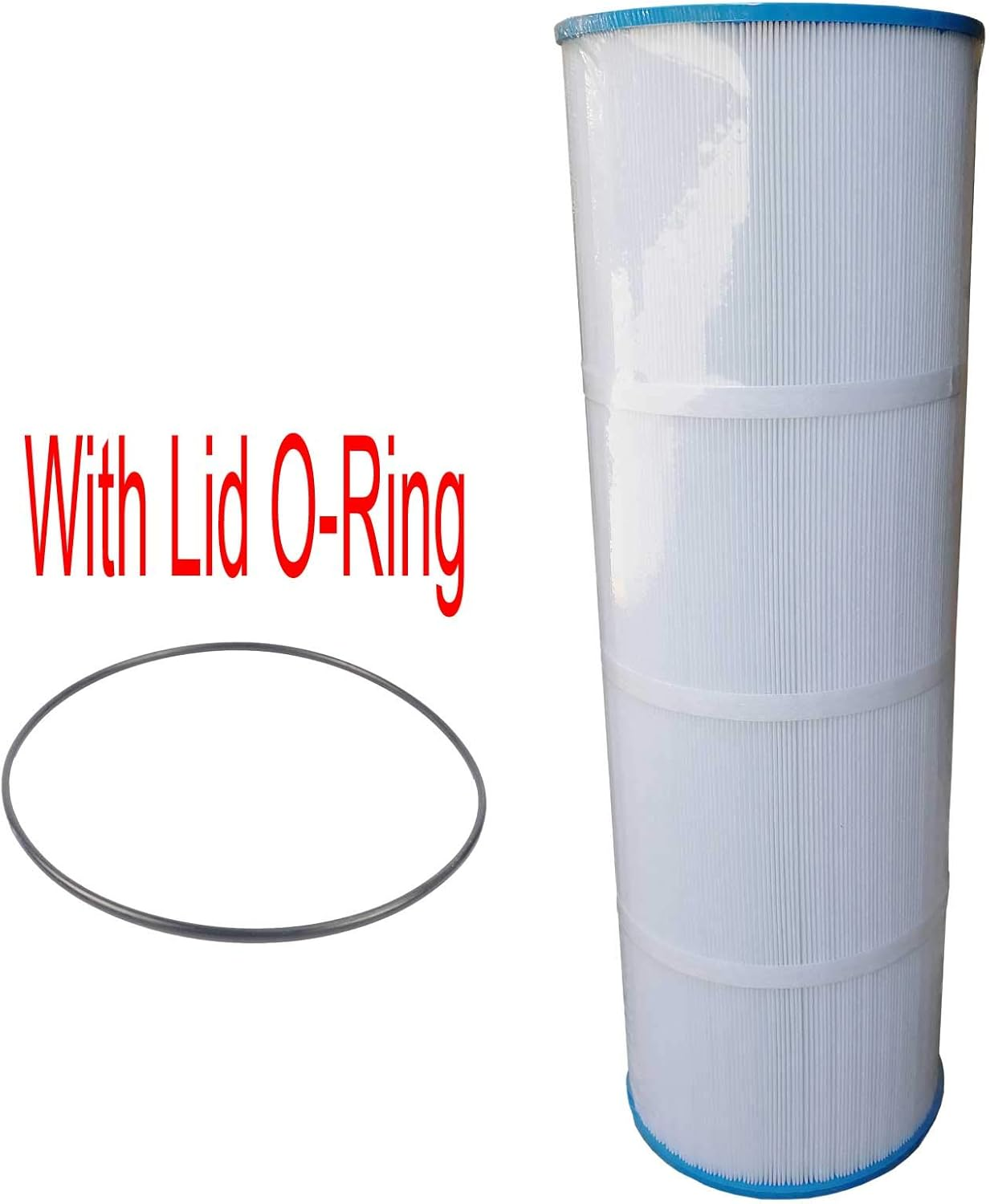Pool Filter Cartridge + Lid O-Ring 200 Square Foot Capacity Compatible with Astralpool Hurlcon ZX200 image number 1