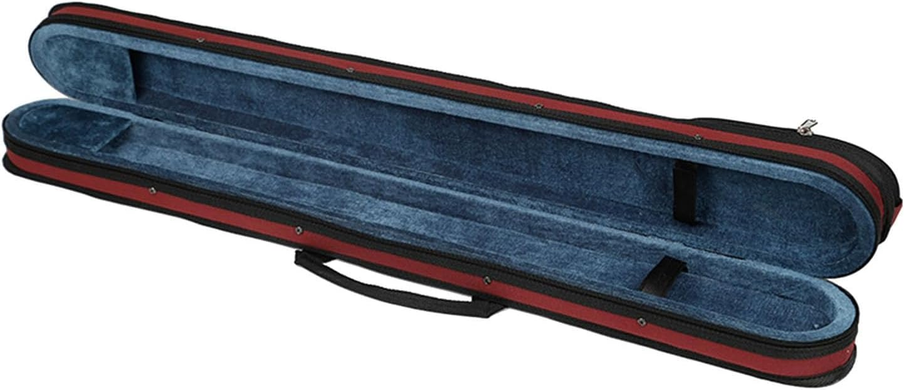 Luwecf Double Bass Bow Case with Enhanced Protection for String Instrument Storage, Black