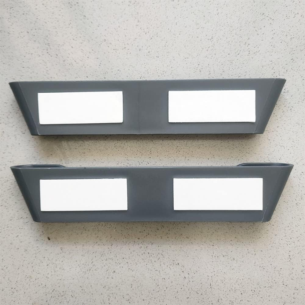 Tooloflife Pot Lid Racks Wall Mount Pan Lid Holder Punch-Free Black Pot Lid Storage Organizer Hanging Pan Cover Organizer Plastic Cutting Board Storage for Home Kitchen(4Pack) image number 2