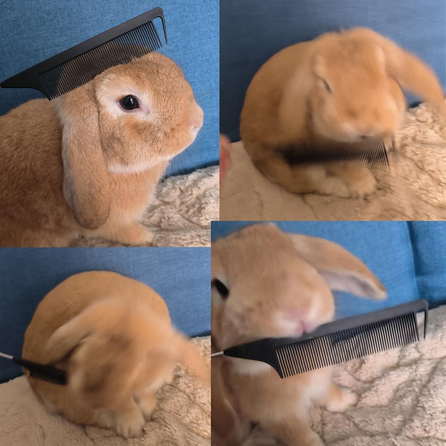 Rat Tail Combs 12PCS, Parting Combs for Braiding Hair Carbon Fiber Heat-Resistant Anti-Static, for Sectioning, Parting, Styling Hair (Black+Pink) image number 2