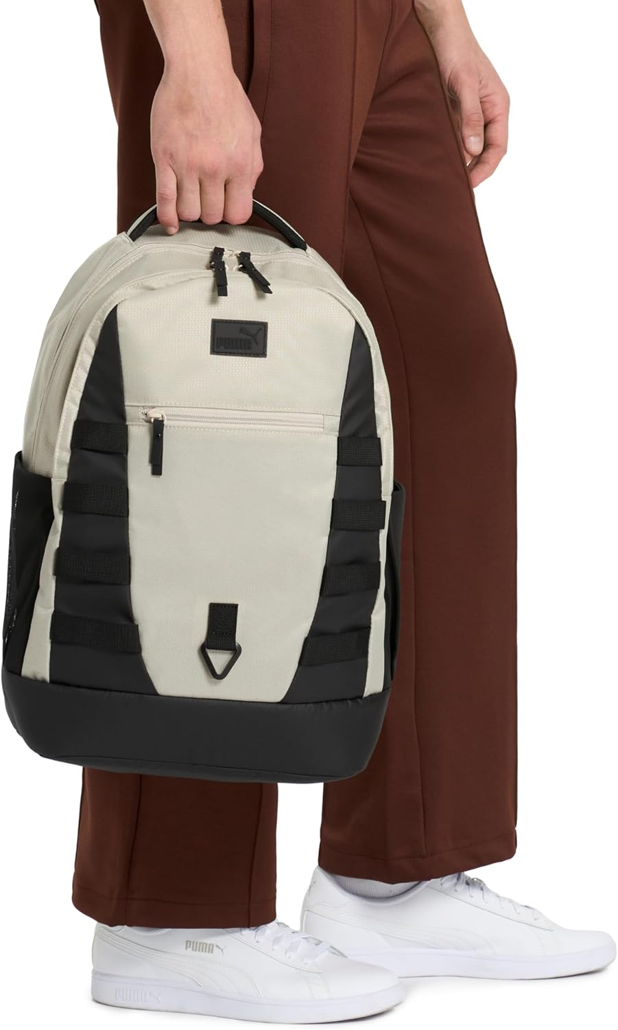 PUMA Fluid Backpack - Black/Silver image number 5