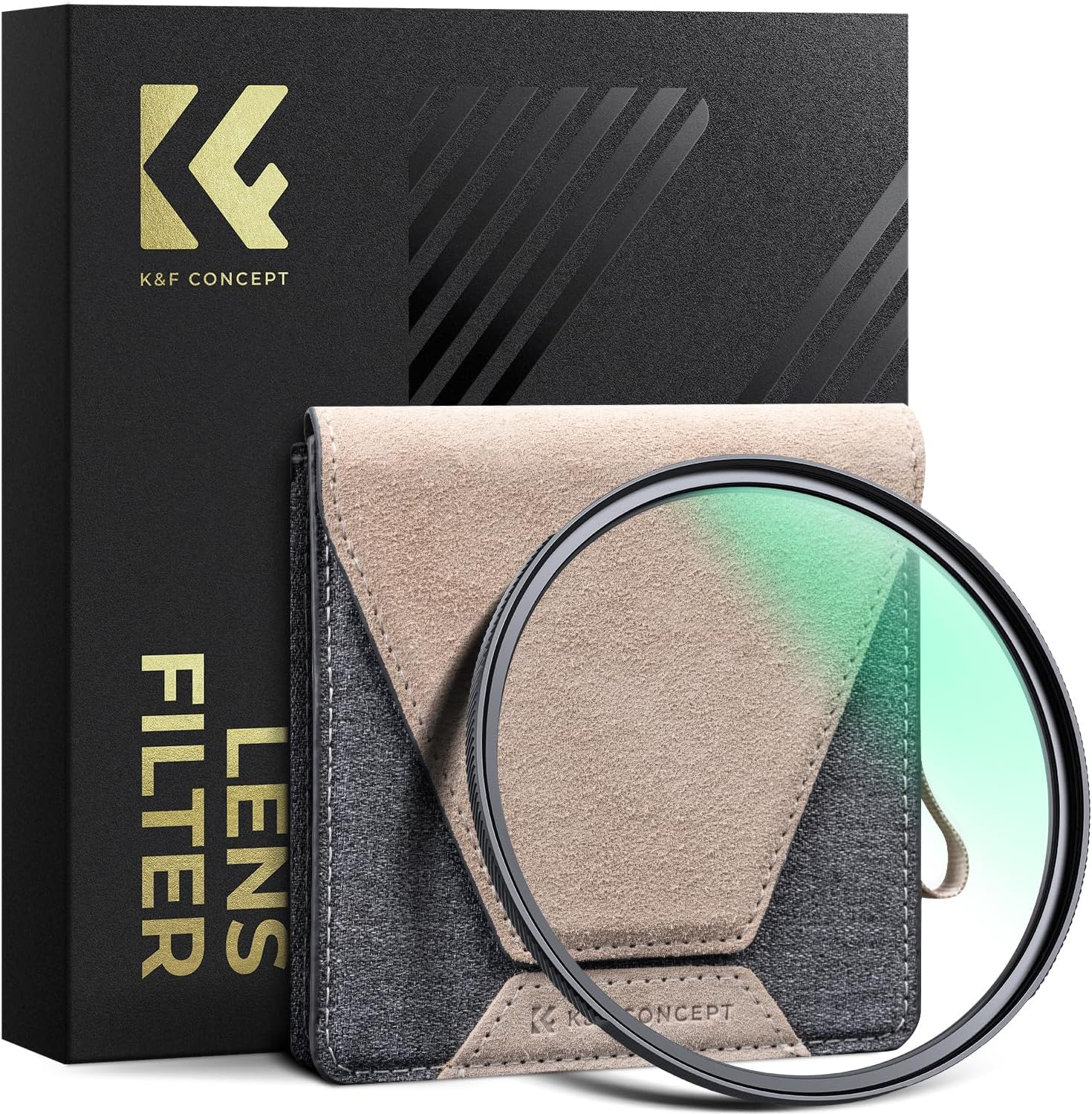 K&F CONCEPT 77Mm MC UV Lens Protection Filter Super Slim with 36 Multi-Layer Coatings, High Definition UV Camera Lens Filter (Nano-X PRO Series) image number 2