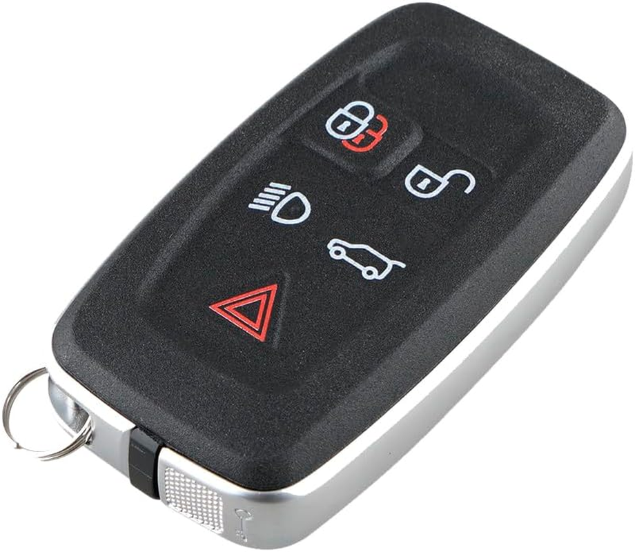 5 Button Black Plastic Car Key Case for Land Rover Discovery 4, Range Rover Sport, Evoque, Vogue Key Fob Cover image number 3