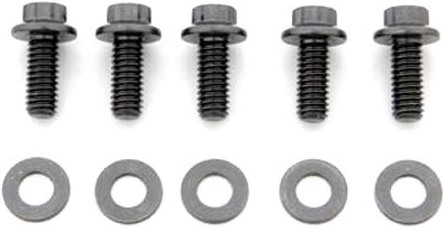 ARP 652-1000 Black Oxide 3/8-16" RH Thread 1.000" UHL 6-Point Bolt with 3/8" Socket and Washer, (Set of 5)
