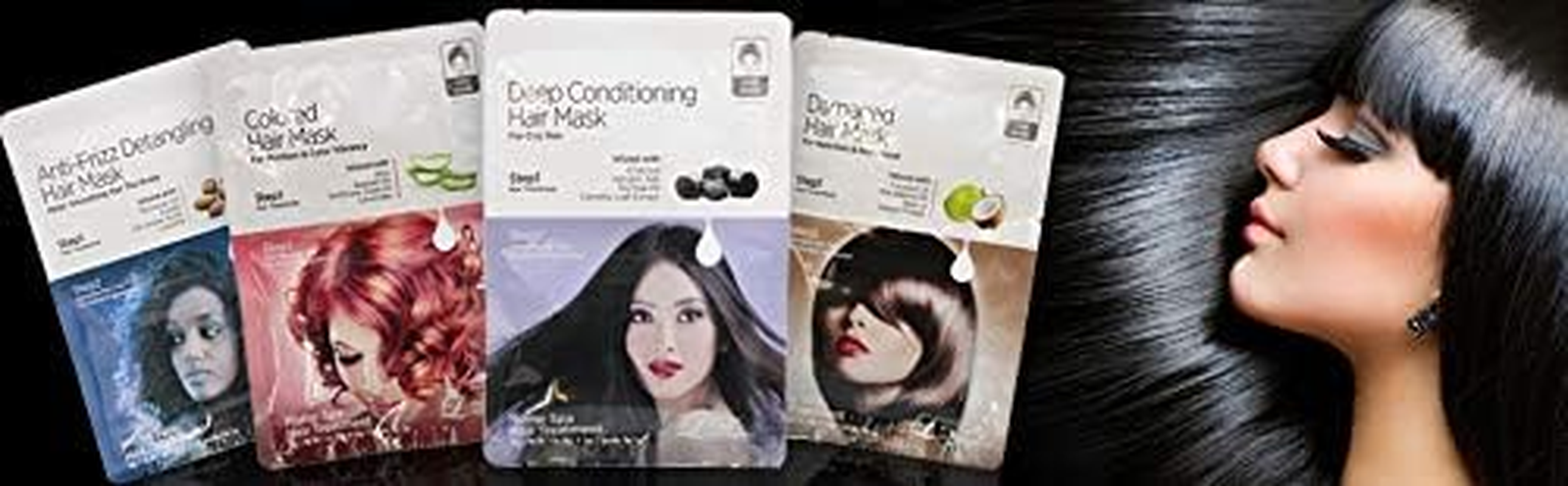 Anti-Frizz Detangling Hair Mask-Infused with Moroccan Oil, Elastin, Silk Amino Acids-Repair Damaged Hair-Lightweight with Protein to Help Restore Elastin, 1 Oz (Pack of 3) image number 2