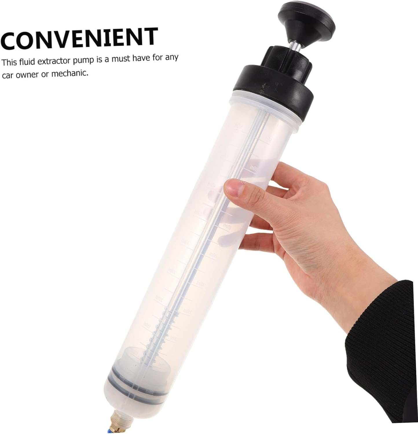 FELTECHELECTR Brake Fluid Changer Tool Auto Injection Syringe for Oil Change Fluid Extractor Multi-Purpose image number 6