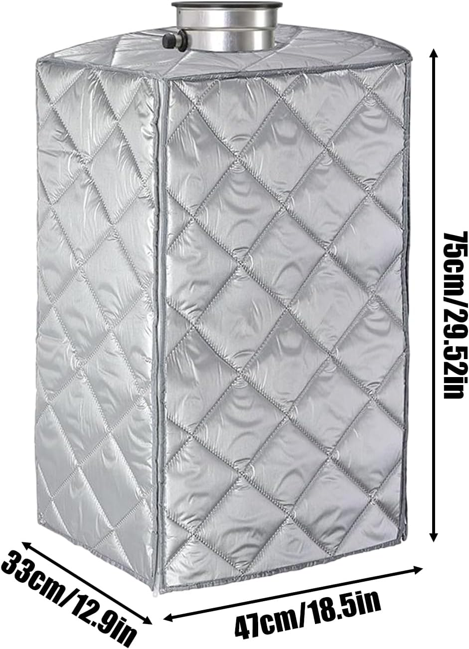 Hot Water Heater Cover - Thickened Enclosure Protective - Water Heater Protective Cover,For Winter Fall Rain Dust Leaves Indoor Patio Poolside Restaurant Wedding