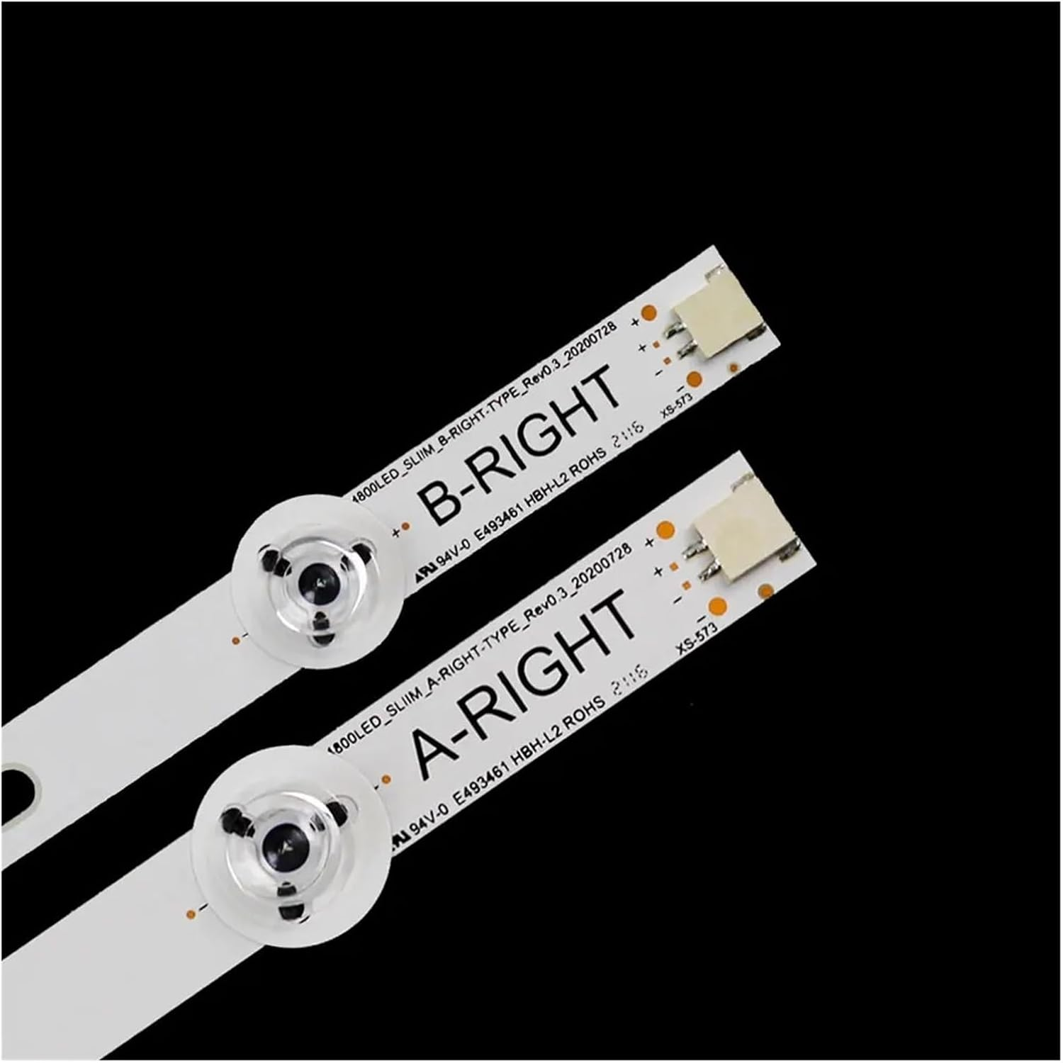 12Pcs Tv Backlights Strip for Pana/So.Nic 48Inch TX-48CX400E TX-48S3653DB TX-48U7653DB TX-48CX400B TX-48CXU02 TX-48CXU03