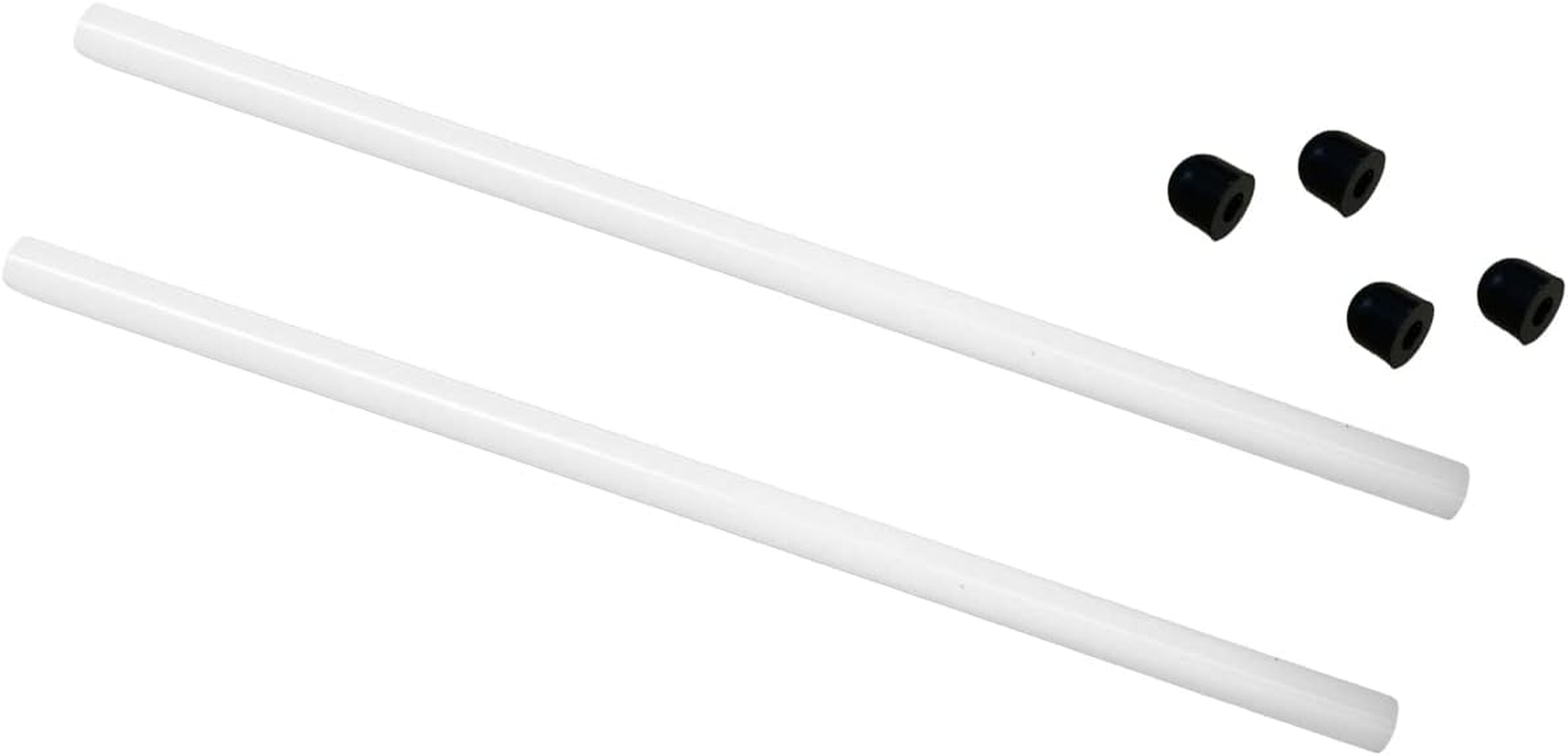 Ceramics Shaft for Intex Pure Spa Hot Tub Impeller Pump Fix E90 Errors Rod (2Pcs Ceramics Shaft with 4 Caps)