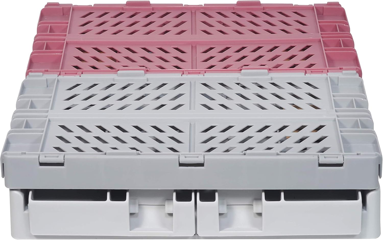 Kindsgut Clara Folding Storage Box Set, Foldable Plastic Storage Box, More Organisation in Subtle Colours and Simple Design, Stackable, Clara image number 5