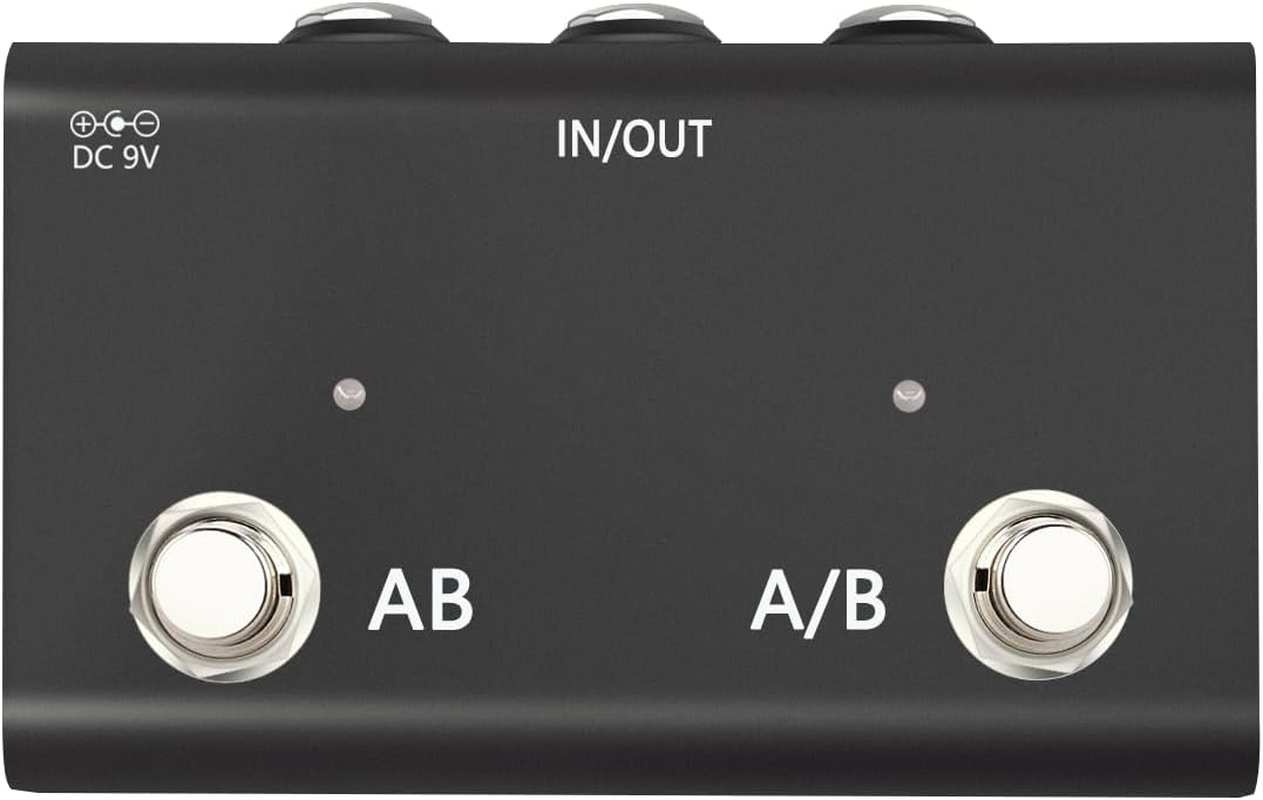 Adoerpai ABY Channel Switch Pedal Box Line AB Selector True Bypass for Guitar Effect Pedal image number 5