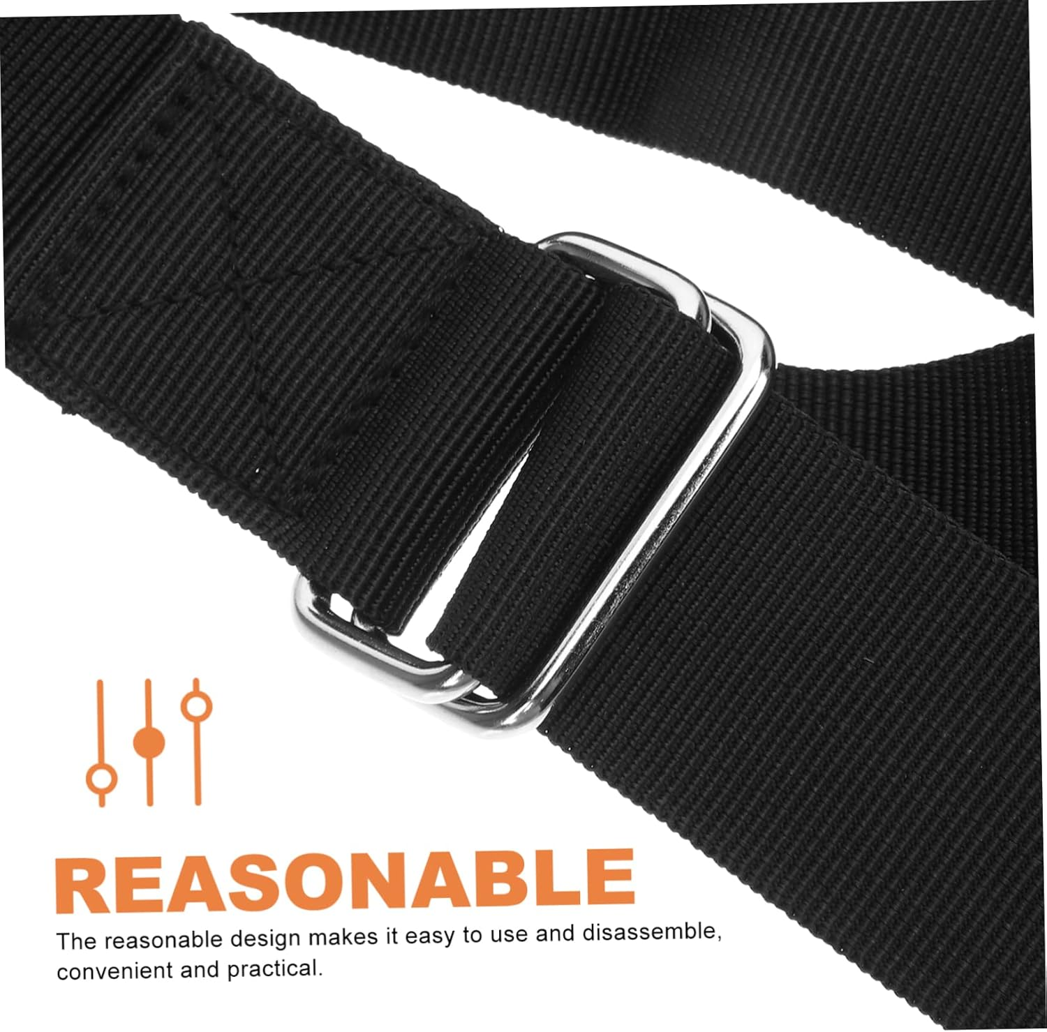 Homoyoyo 6Pcs Elastic Fastening Belts for Luggage Combination Luggage Straps Ratchet Tie down Straps Camping Must Haves Bag Packaging Tools image number 5