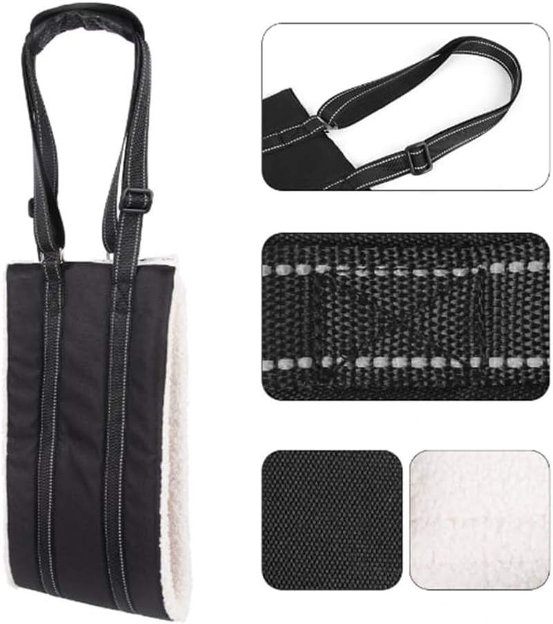 Adjustable Dog Harness Dog Walking Aid Dog Stairs Dog Rear Lift Support Harness Small, Medium and Large Dog Rehabilitation Carry Strap for Spinal Cord Infarction Osteoarthritis image number 2