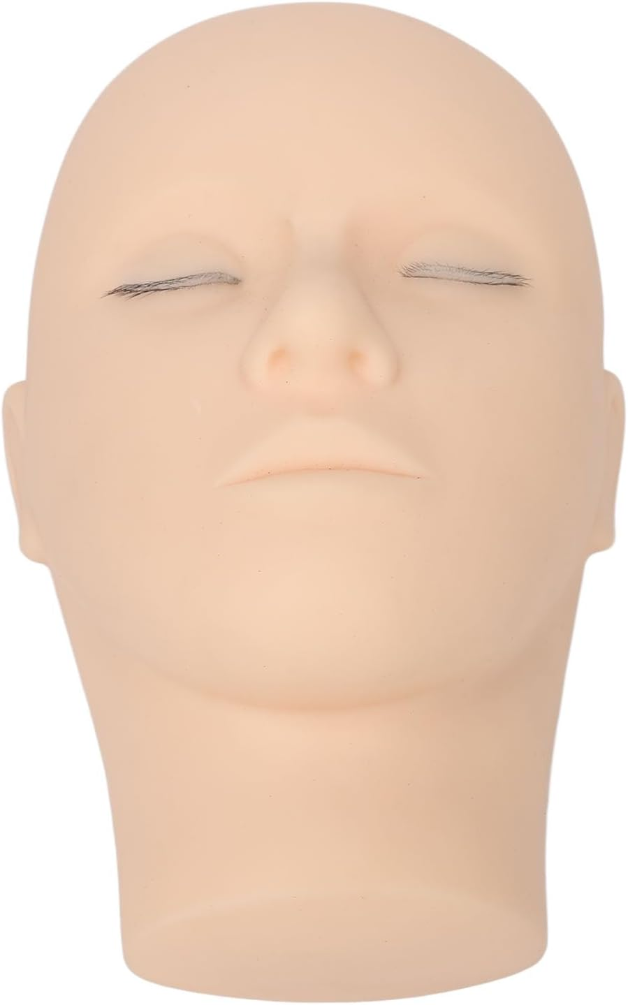 OVAQUIXI Lash Mannequin Head Silicone Makeup Mannequin Authentic Feel for Eyelash Extension Training image number 5