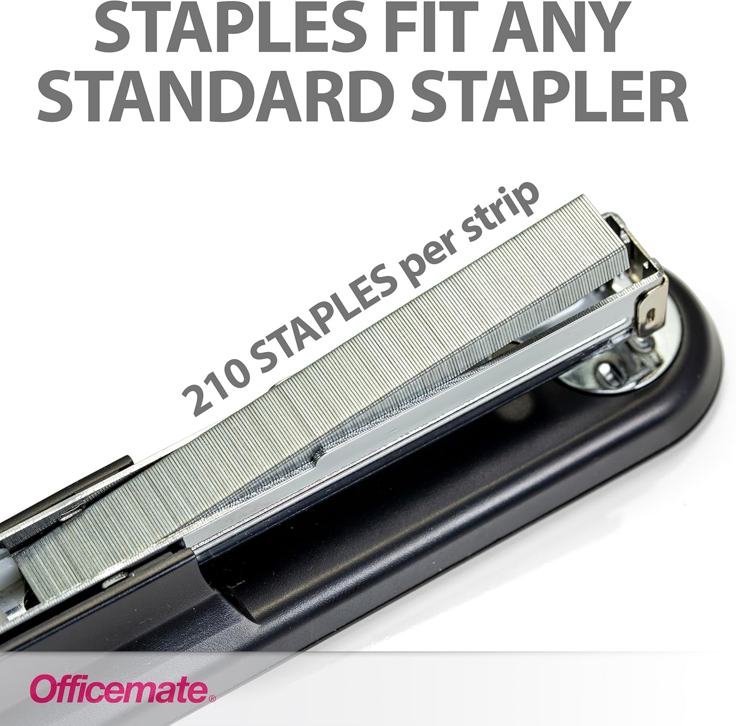 Officemate Standard Staples, 5 Boxes General Purpose Staple (91925) (Pack of 2) image number 1