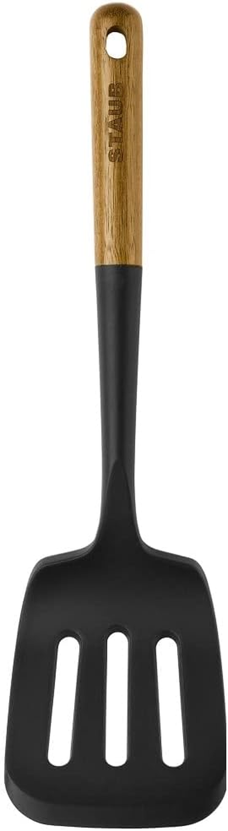 Staub Slotted Serving Turner Black image number 1