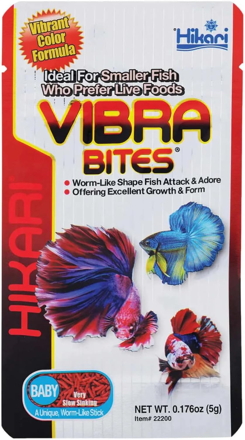 Hikari Vibra Bites Baby Fish Food 37G for Baby Fry Aquarium Fish image number 2