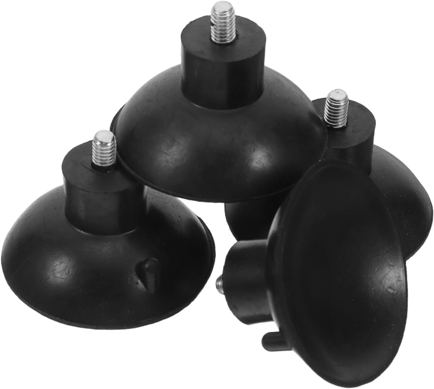 Sosoport 4Pcs Furniture Leveler: Rubber Screw on Furniture Glide Leveling - Adjustable Leveling Feet Screws in Threaded Feet Levelers for Table Chair Legs image number 2