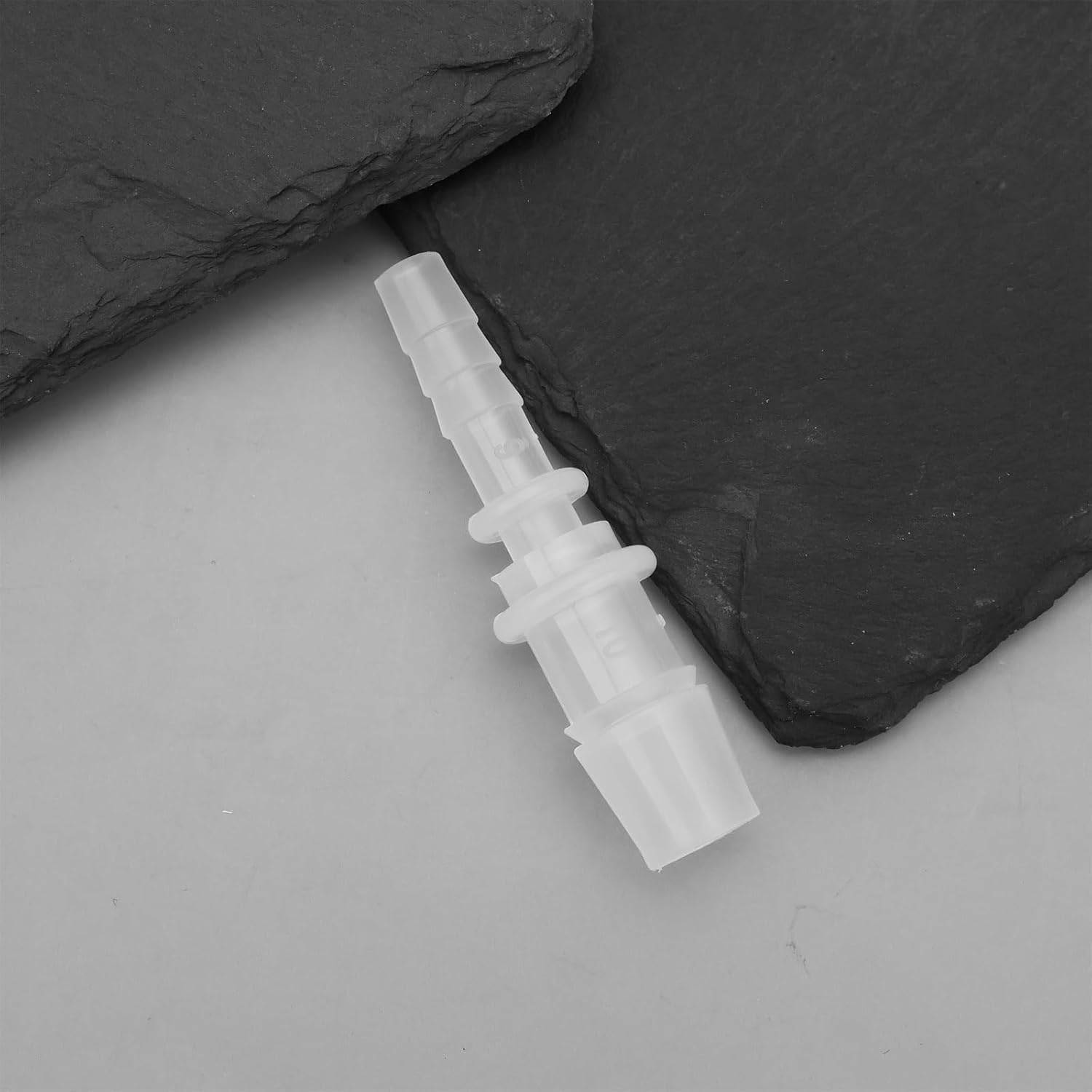 5PCS 6Mm to 10Mm Hose Fitting Hose Connector Plastic Adapter 54Mm Length Compatible with Cold Water Nozzle Tubes image number 1