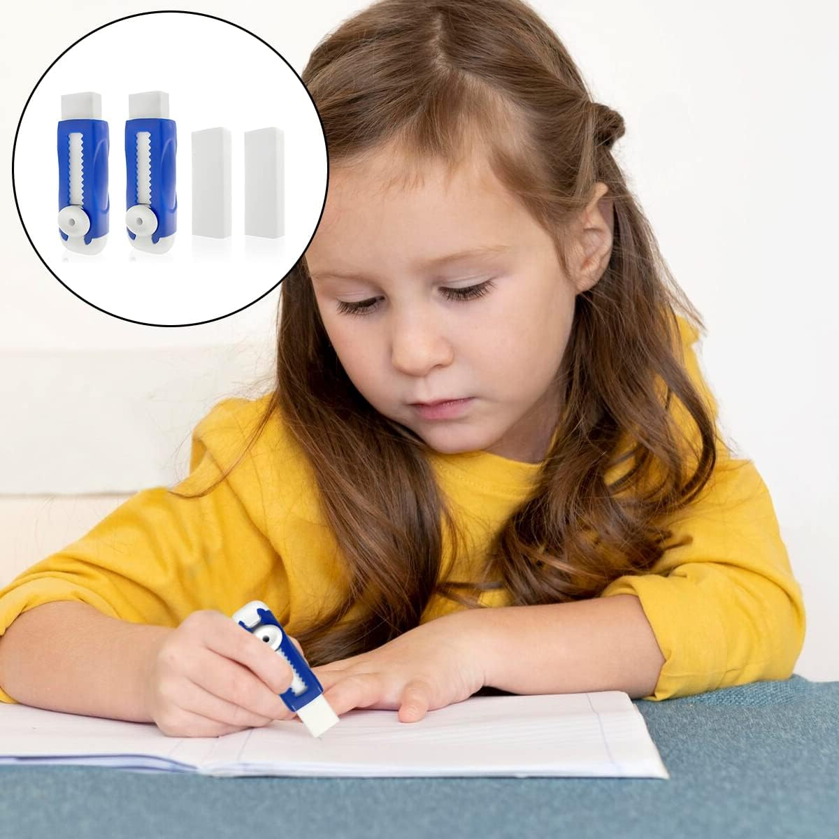 Creative Eraser, 4 PCS Retractable Eraser for Painting, Drawing, Writing image number 2