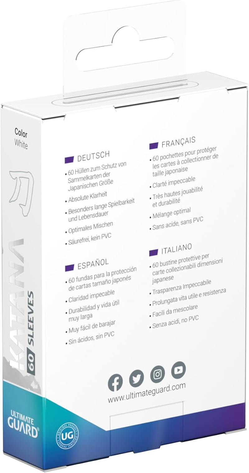 Ultimate Guard Japanese Size Katana Sleeves 60 Pieces - Multicolor image number 4