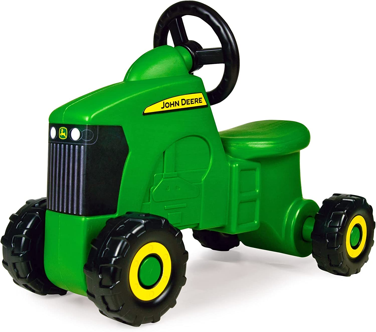 John Deere 35189 Foot to Floor Tractor Ride-On, Green, One Size image number 4