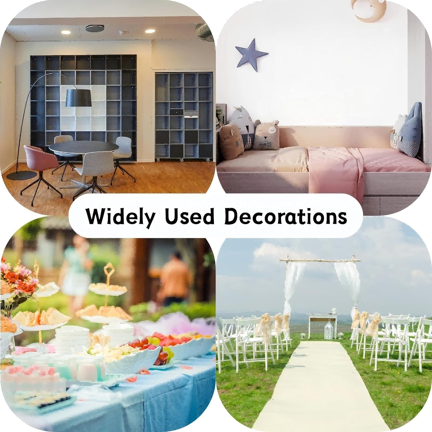 YAKESD Pink Butterfly Wall Decor Stickers,72Pcs 3 Sizes Butterfly Decals for Party Decorations，Kids Nursery Classroom,Wedding(Rose Gold) image number 3