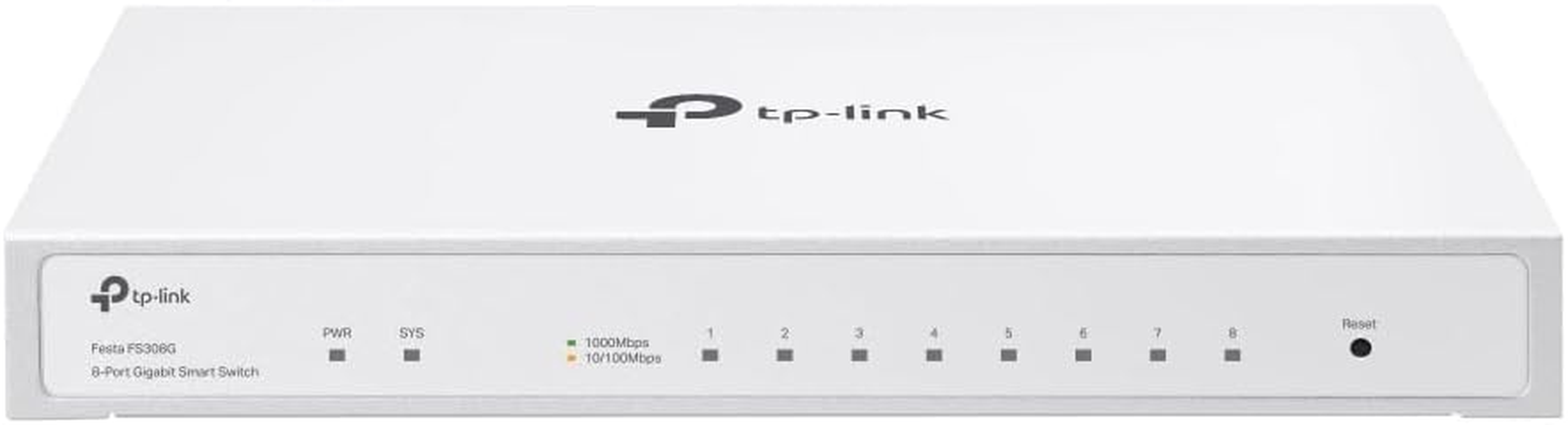 Tp-Link Festa 8-Port Gigabit Smart Switch, Free Cloud Centralised Management, App Control, Easy Setup & Use, Smb-Lite Business-Level Quality, Fanless Design, Metal Case (Festa FS308G) image number 6