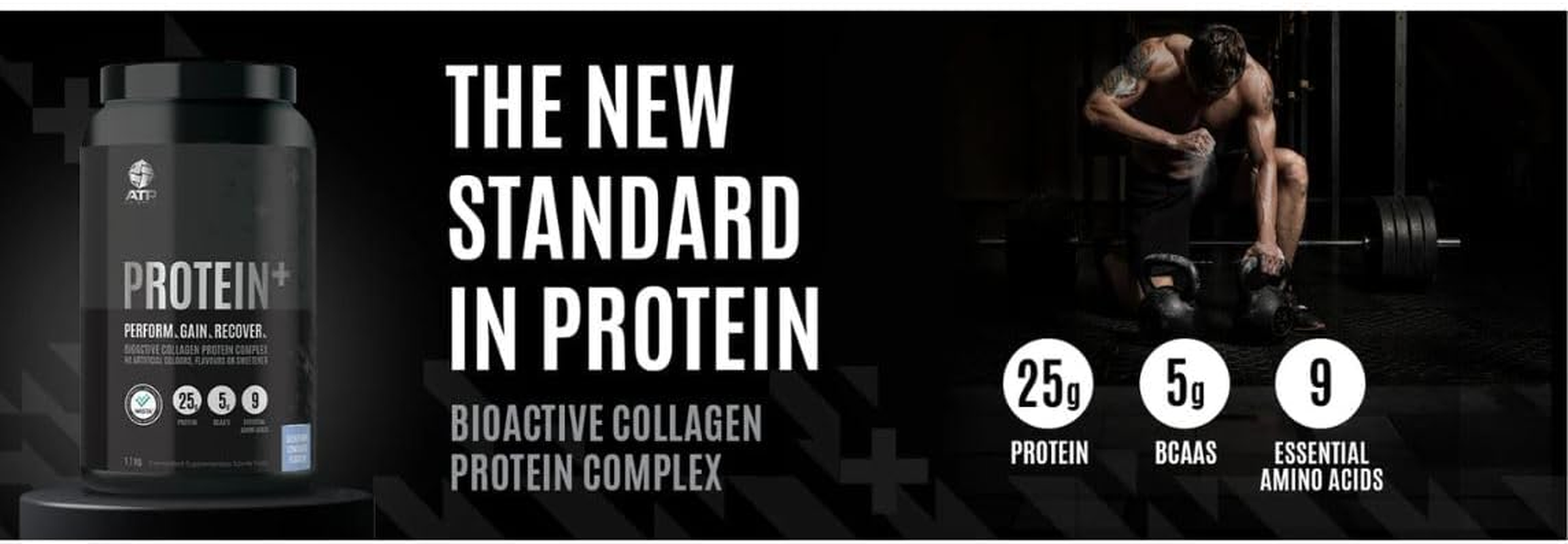 ATP Science Protein+ Blueberry Lemonade Flavour Protein Blend Powder 1.1 Kg image number 4