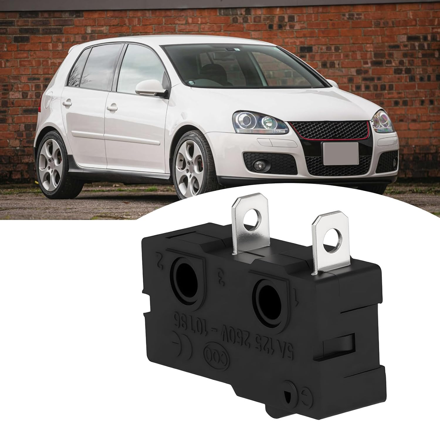 Ecsing 10Pcs KW11-3Z-A 2-Pin Microswitch No Lever 10T85 SPDT 5A 125 250VAC for Automotive Electrical Wiring Electronics image number 3