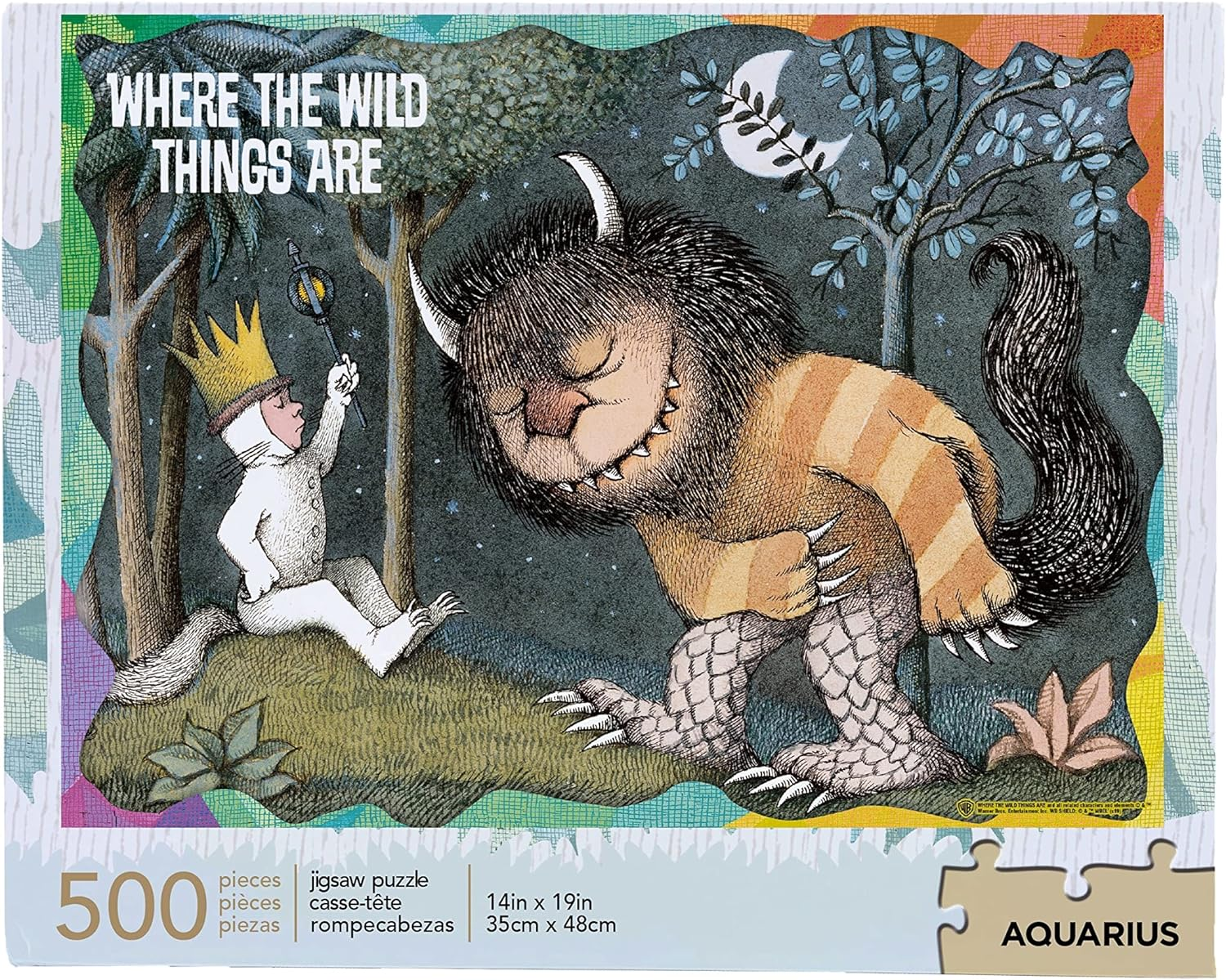 Aquarius Where the Wild Things Are Jigsaw Puzzle 500-Pieces image number 2
