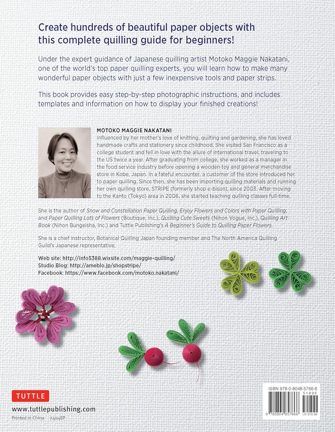 Paper Quilling for Beginners: a Complete All-In-One Guide to Creating Paper Flowers, Plants, Vegetables and Other Decorative Items! image number 1