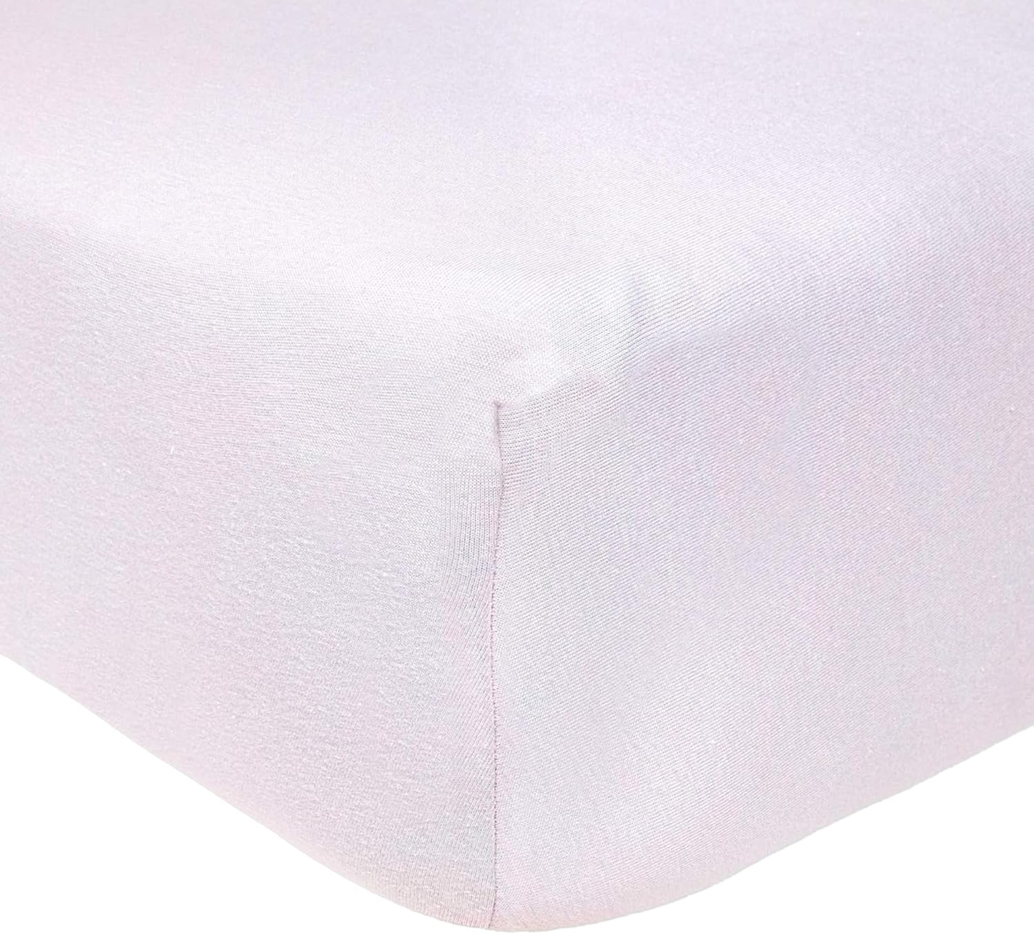 Burt'S Bees Baby - Bassinet Sheet, Fitted Unisex Boy Girl 100% Organic Jersey Cotton Bassinet Sheet for Standard Bassinet Mattress (Heather Grey/White, 2-Pack)