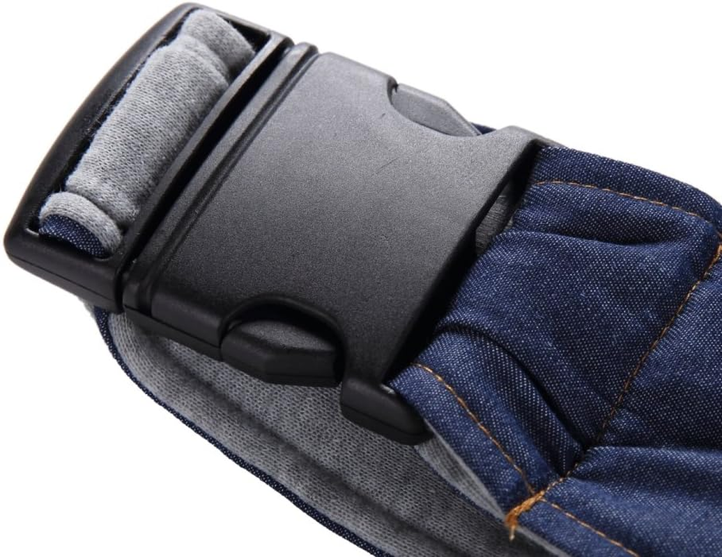 CYBERNOVA Reversible Pet Sling Carrier Bag Adjustable Length up to 13+ Lbs - Offers Strength and Comfort Carrier Bag with Your Dog Cat on Trip (Dark Blue)