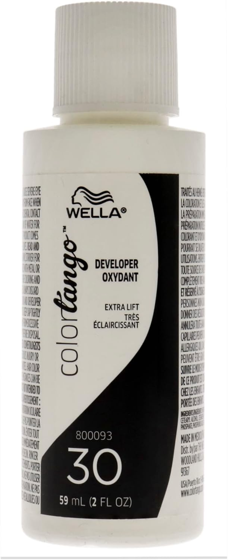 Wella Color Tango 30 Volume Creme Developer for Unisex 2 Oz Cream