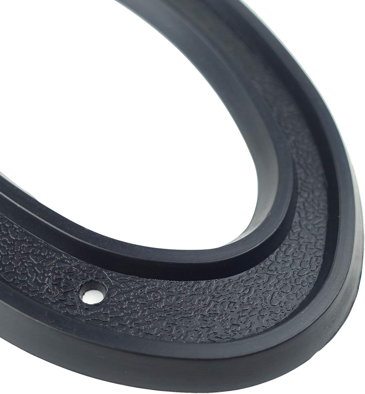 HASWARE 5.5 Inch House Number Modern Door Numbers Street Home Address Numerals,Black ABS Plastic (2)