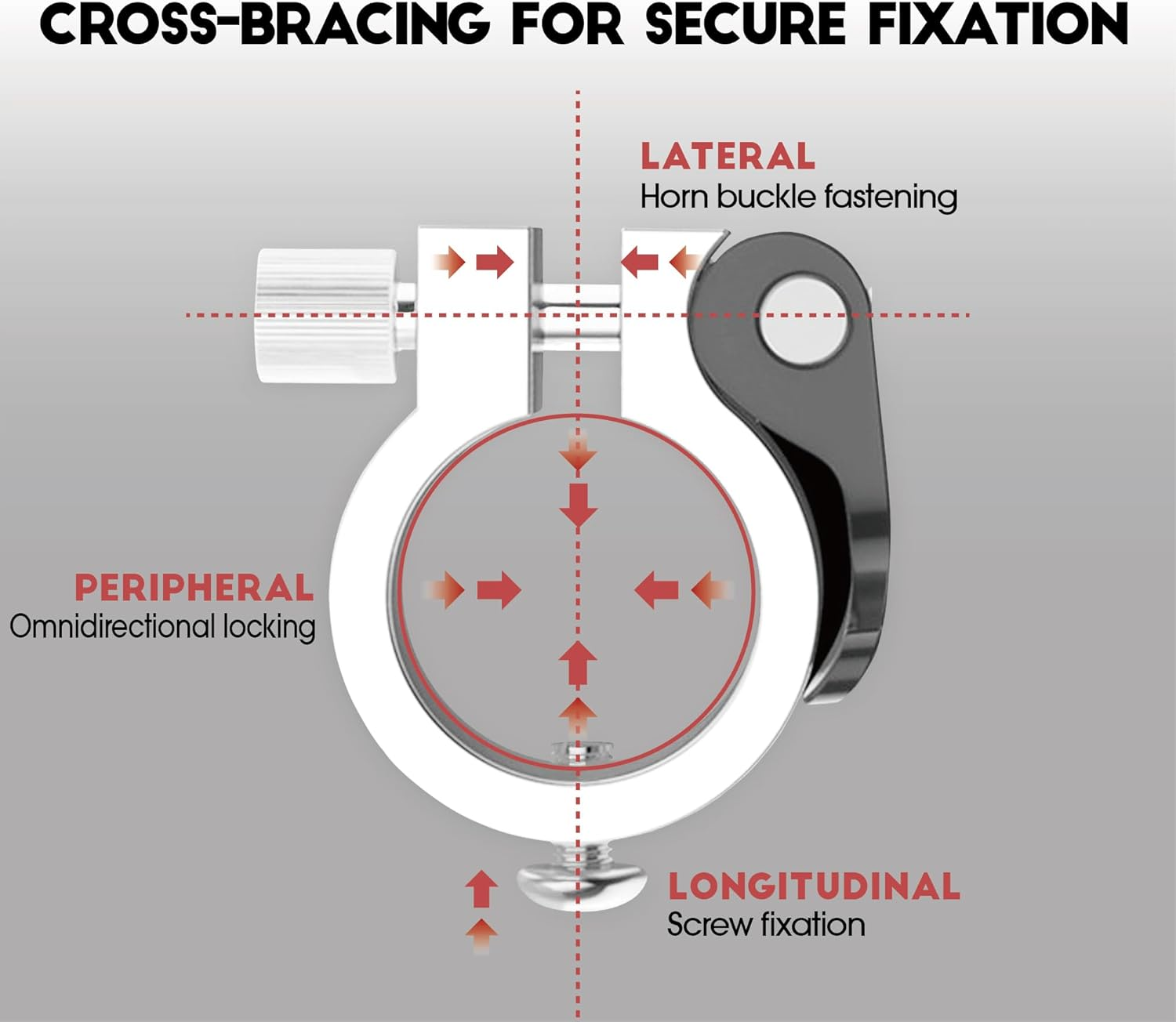 FITNESS MASTER Pull up Chin up Bar Doorway Horizontal Home Gym Workout 65-100CM image number 6