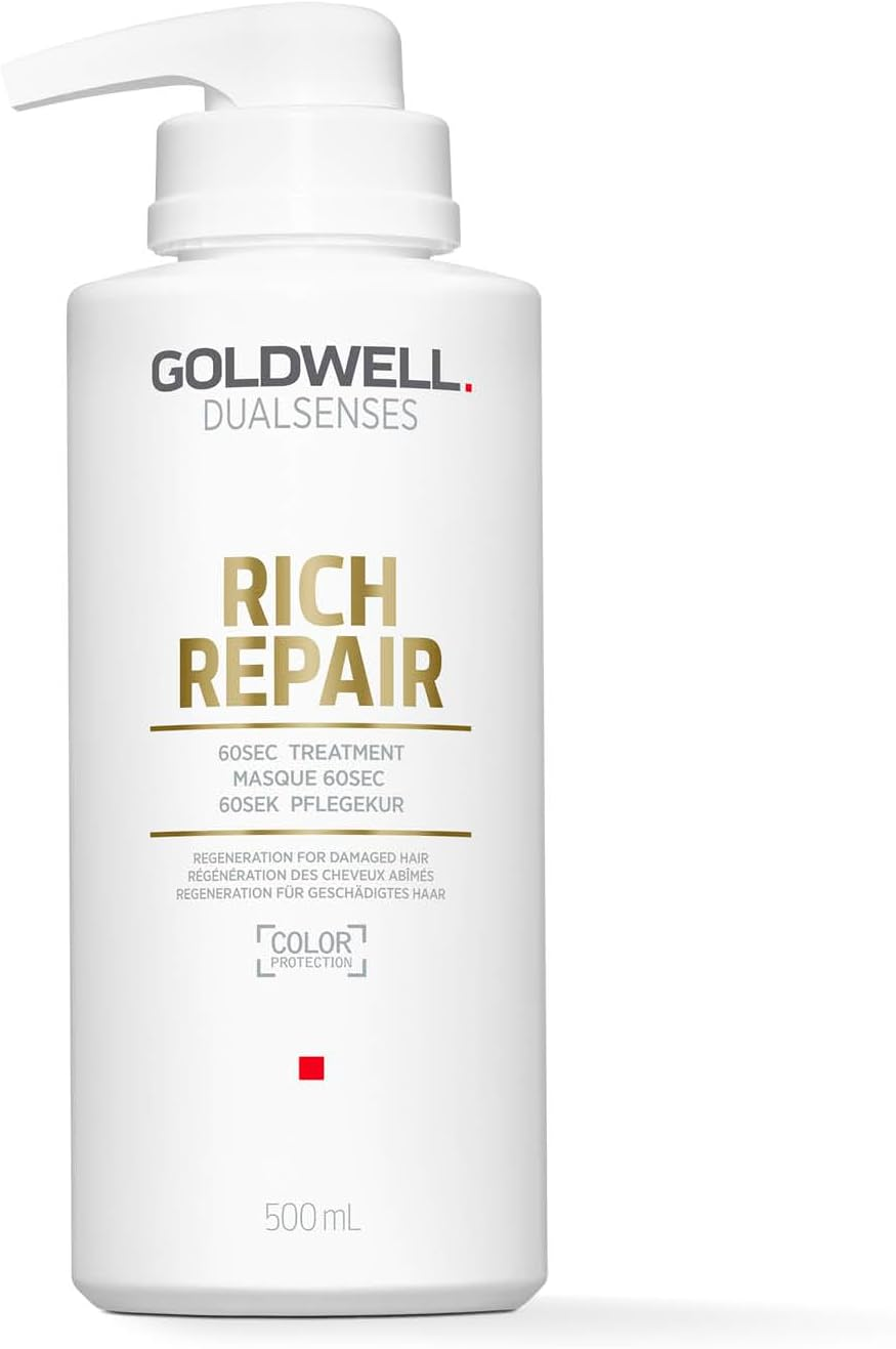 Goldwell Dualsenses Rich Repair 60 Second Treatment 16.9Oz, 598.74 Grams