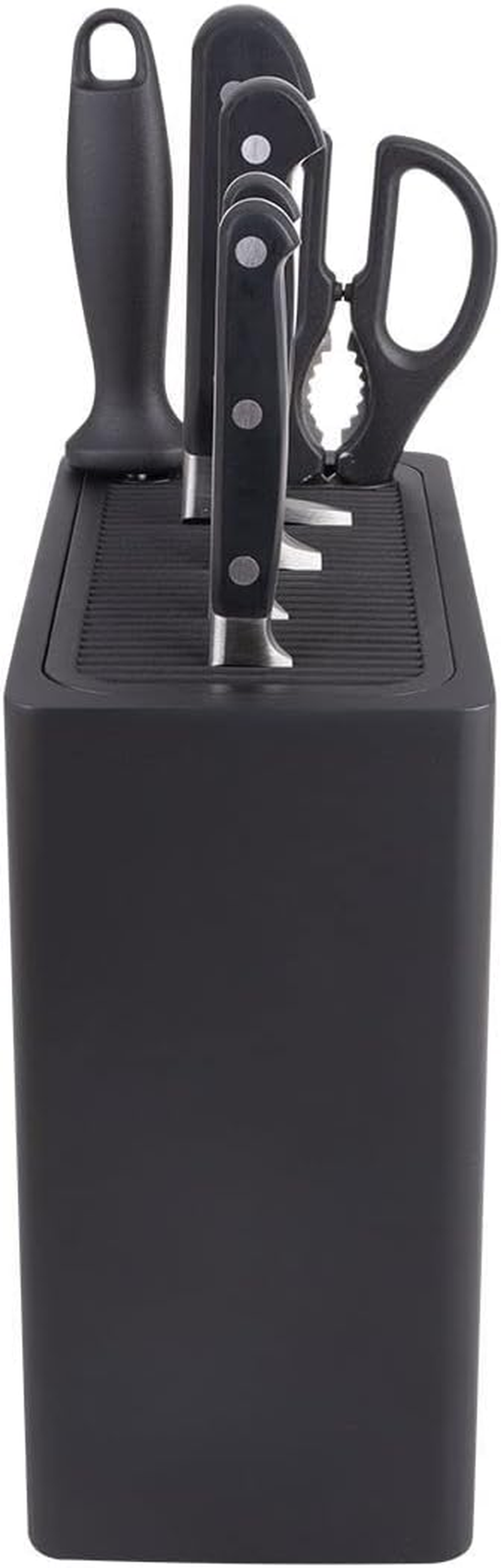 Rectangle Universal Knife Block - Matte Black image number 6