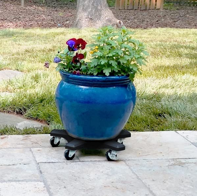 Bosmere down under Plant Caddie S18410LVC, 16", Charcoal, Inch image number 6