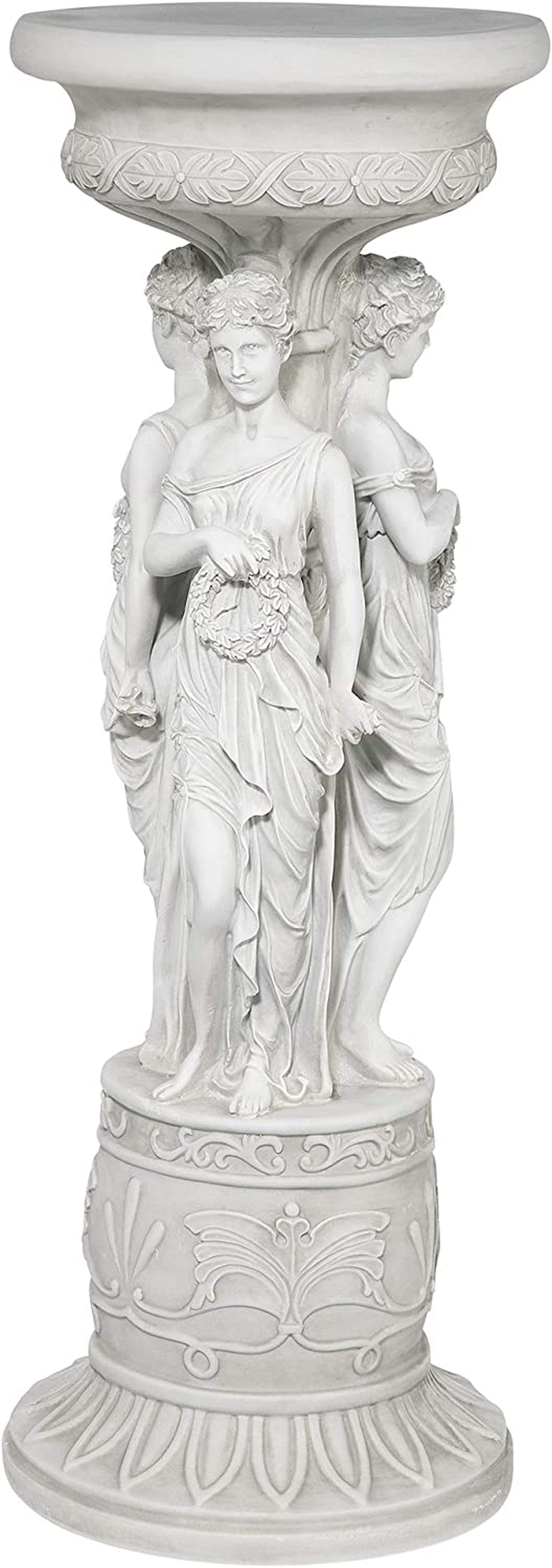 Chatsworth Manor Neoclassical Pedestal Plant Stand