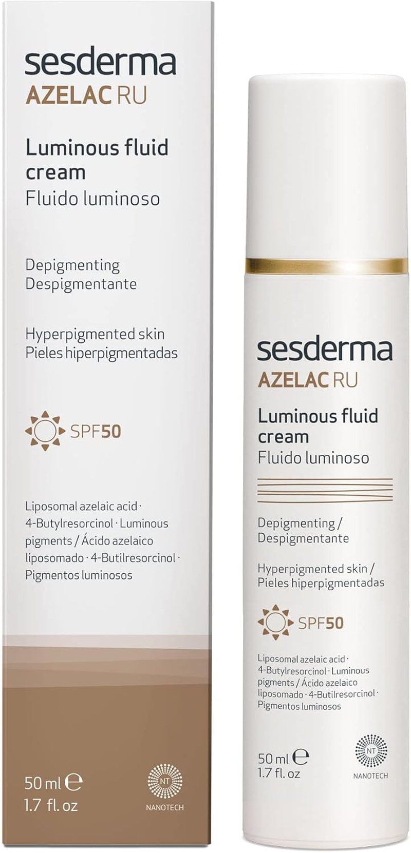 Sesderma Azelac RU Fluid Cream 50 Ml image number 2