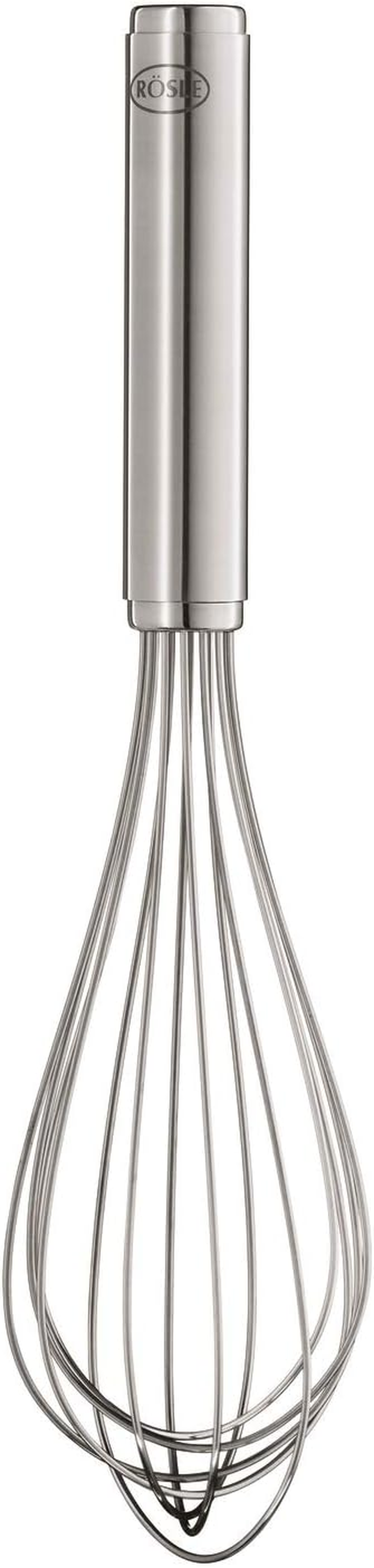 R&Ouml;SLE Classic Whisk High Quality Mixer with Sturdy round Handle Catering 18/10 Stainless Steel Dishwasher Safe Length 30 Cm Silver image number 2
