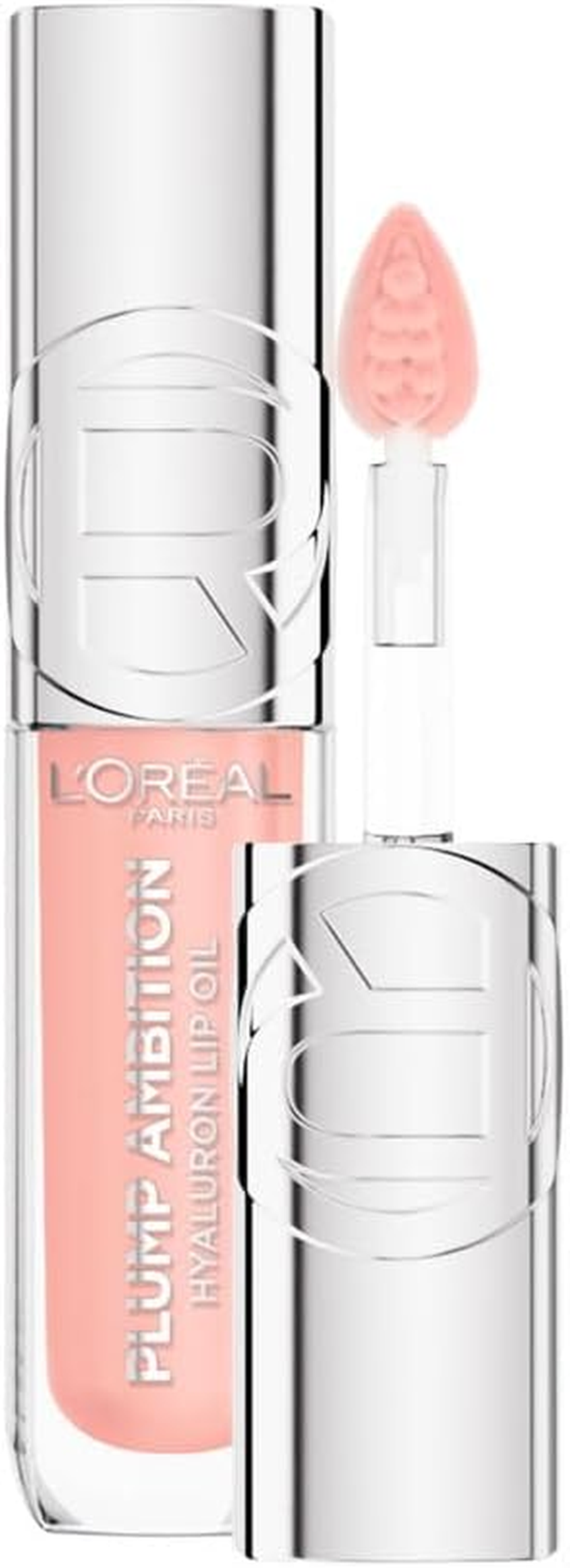L'Oreal Paris Plump Ambition Hyaluron Lip Oil, 201 Milky Nu