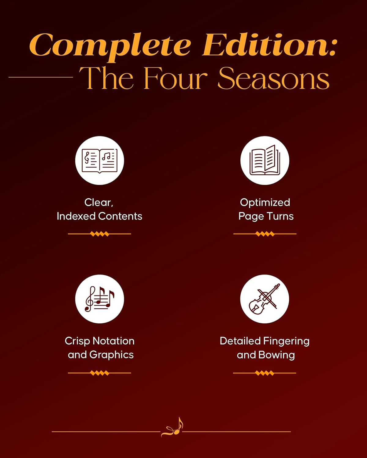 Antonio Vivaldi - the Four Seasons, Complete: Schirmer Library of Classics Volume 2047: Complete Violin image number 2