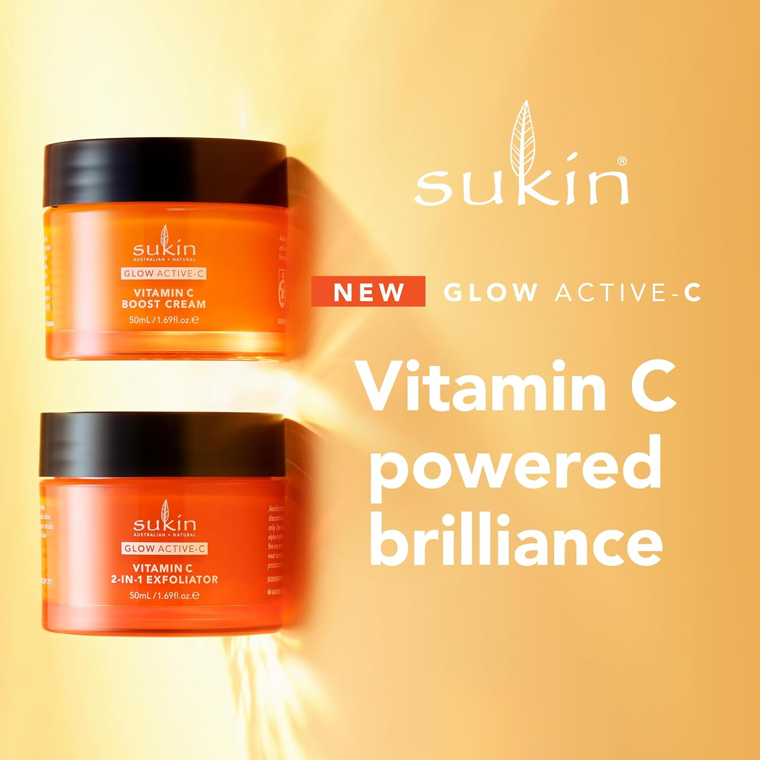 Sukin Glow Active-C Vitamin C Boost Cream 50 Ml image number 6